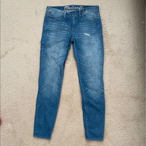 Madewell Midrise Skinny Jeans